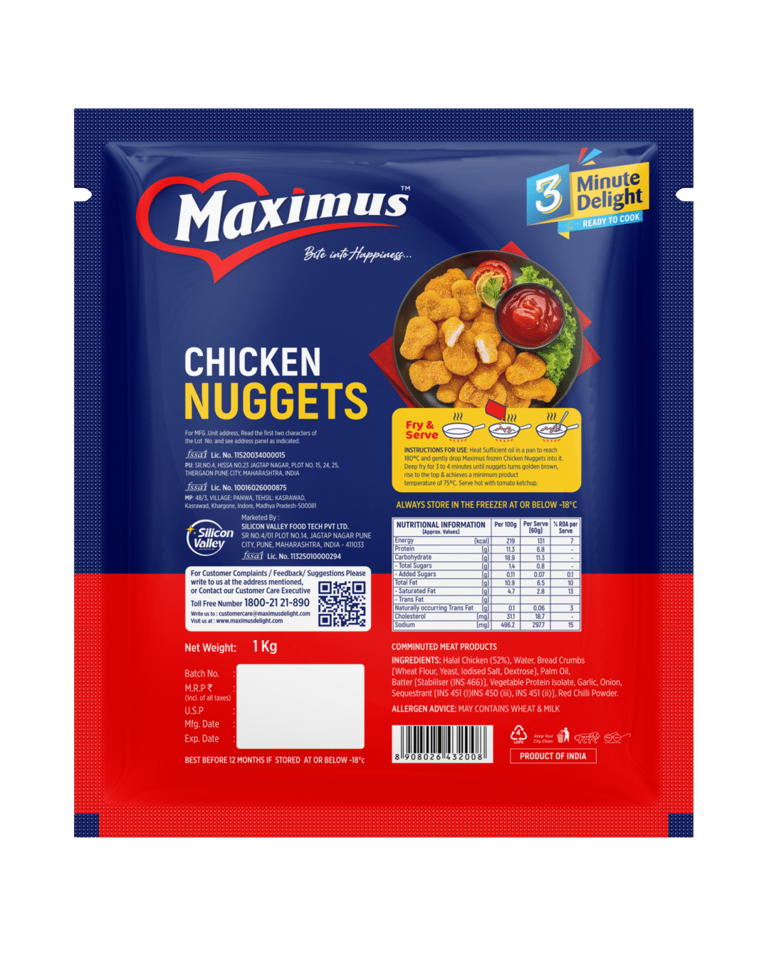 Chicken nuggets 1kg - Image 2